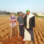 Quema de cultivos en Siria